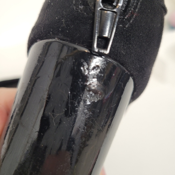 Christian Siriano Women PointedToe Heeled Ankle Boots BootiesBlack Size 10 - Picture 9 of 11